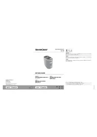 Notice SILVERCREST SHDM 650 A1 Appareil à hotdog