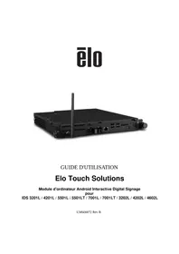 Notice ELO E336899 Client léger