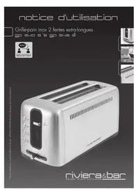 Notice RIVIERA & BAR GP547A Grille pain