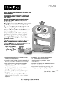 Notice FISHER-PRICE FYL40 Circuit jouet