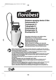 Notice FLORABEST Z31339 Hogedrukreiniger