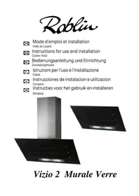 Notice ROBLIN VIZIO 2 Hotte