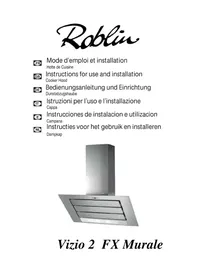 Notice ROBLIN VIZIO 2 FX Hotte
