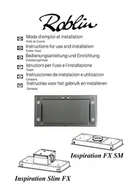 Notice ROBLIN INSPIRATION FX SM Hotte