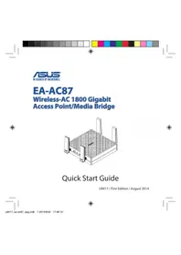 Notice ASUS EAAC87 Point d'accès sans fil