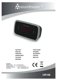 Notice Soundmaster UR106SW Rádio