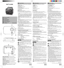 Notice MUSE M062 LD Radio