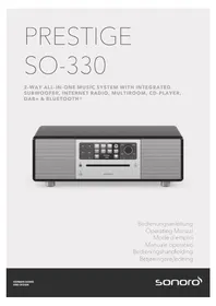 Notice SONORO PRESTIGE SO330 Radio