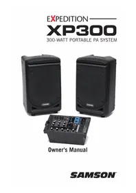 Notice SAMSON EXPEDITION XP300 Haut-parleur