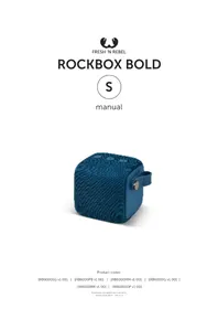Notice FRESH N REBEL ROCKBOX BOLD S Difuzor