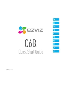 Notice EZVIZ C6B Järelevalvekaamera