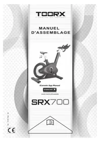 Notice Toorx SRX700 Formateur de vélo d'intérieur