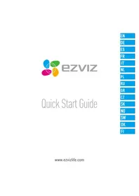 Notice EZVIZ C3A Bezpečnostní kamera