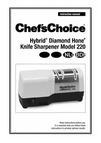 Notice Chef's Choice HYBRID DIAMOND HONE CC220 Schärfer
