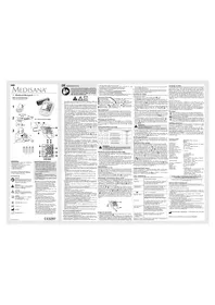 Notice MEDISANA BU 535 Tensiomètre