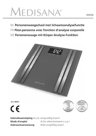 Notice MEDISANA BS 476 Waagen
