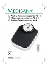 Notice MEDISANA PS412 Waagen
