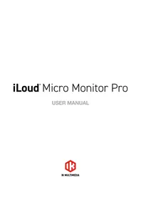 Notice IK Multimedia ILOUD MICRO MONITOR Haut-parleur