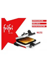 Notice FRIFRI KMC 5000 Gaufrier