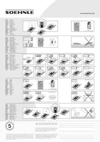 Notice SOEHNLE KWD FIESTA Balances de cuisine