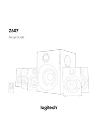 Notice LOGITECH Z607 Enceinte bluetooth