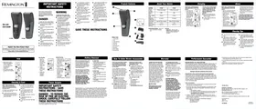 Notice REMINGTON PF7300A Rasoir