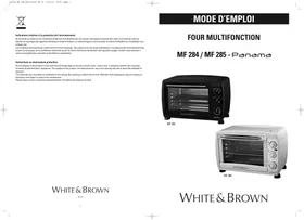 Notice WHITE AND BROWN MF284 Four
