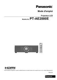 PANASONIC PTAE2000E - Projecteur