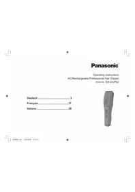 PANASONIC ERDGP62 - Bartschneider