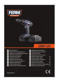 Notice Ferm CDM1123 Perceuse