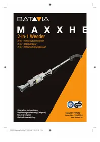Notice Batavia FLIPOUT BTTS001 Visseuse