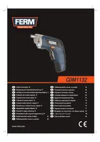 Notice Ferm CDM1132 Visseuse