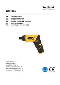 Notice Toolland TM82000 Screwdriver