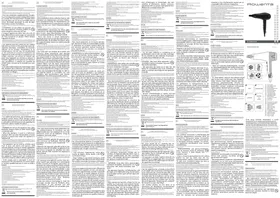 Notice ROWENTA MOTION DRY ELITE CV5712 Sèche cheveux