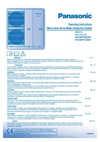 PANASONIC WHMHF09D3E8 - Klimatizace