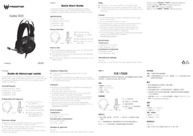 Notice ACER PREDATOR GALEA 300 Casque