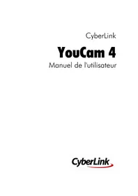 Notice CYBERLINK YOUCAM 4 Logiciel audio et/ou vidéo
