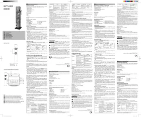 Notice MUSE M1020 KDG Système de sonorisation