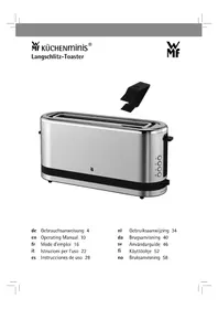 Notice WMF KITCHENMINIS 04.1412.0011 Grille pain