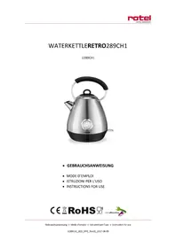 Notice ROTEL U289CH1 Bouilloire