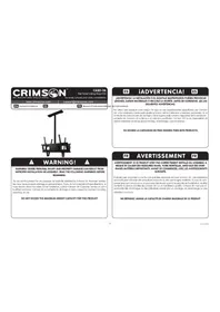 Notice Crimson C63D36 Support écran plat