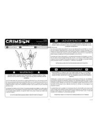 Notice Crimson C55DV Support écran plat