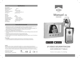 Notice ELRO DV447WIP Sonnette de portes