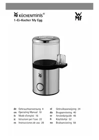 Notice WMF KITCHENMINIS 04.1522.0011 Cuiseur à oeufs
