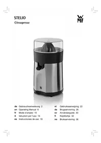 Notice WMF STELIO 04.1603.0012 Juicemaskine