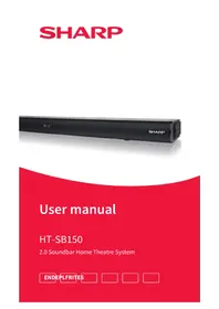 Notice SHARP HTSB150 Audio-Dock