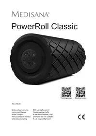 Notice MEDISANA POWERROLL CLASSIC Équipement de fitness