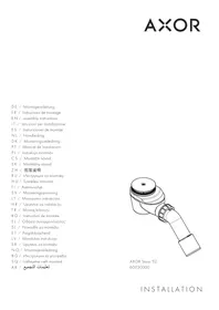Notice Hansgrohe AXOR STARO '52 Robinetterie