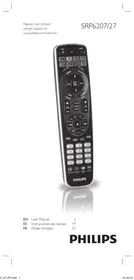PHILIPS SRP6207 - Universal remote