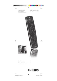 PHILIPS SRU5107WM - Mando a distancia universal